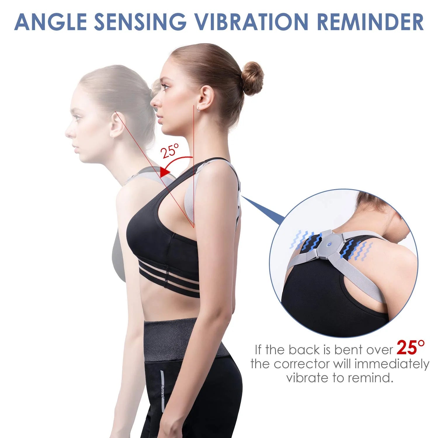Adjustable Smart Back Posture Corrector