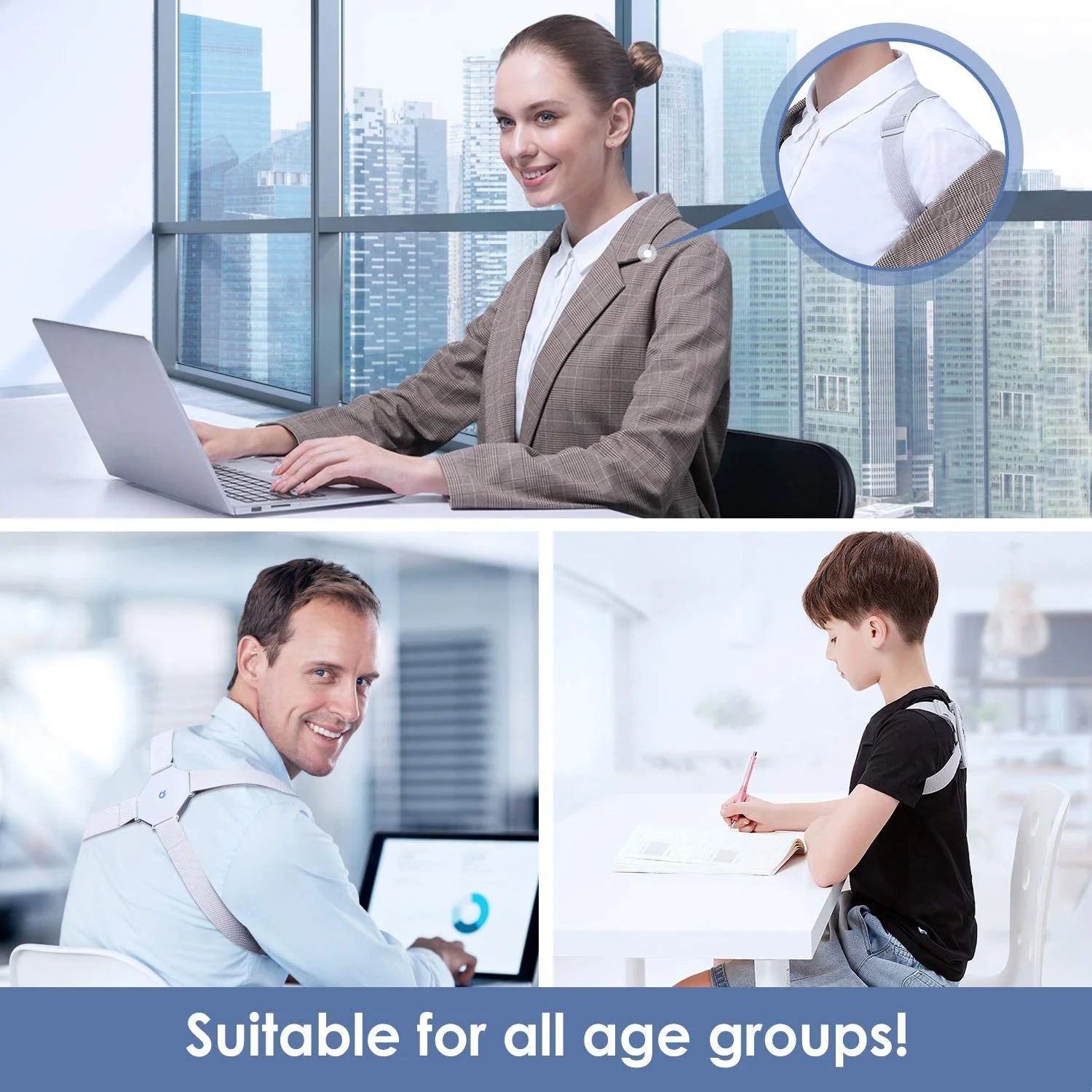 Adjustable Smart Back Posture Corrector